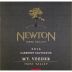 Newton Single Vineyard Mt. Veeder Cabernet Sauvignon 2014 Front Label