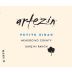 Artezin Garzini Ranch Petite Sirah 2011 Front Label