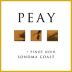 Peay Vineyards Sonoma Coast Pinot Noir 2015 Front Label