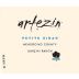 Artezin Garzini Ranch Petite Sirah 2010 Front Label