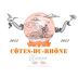 Xavier Vins Cotes du Rhone 2012 Front Label