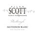 Allan Scott Marlborough Sauvignon Blanc 2016 Front Label