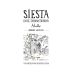 Siesta Malbec 2013 Front Label