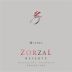 Zorzal Reserve Malbec 2010 Front Label