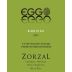 Zorzal Eggo Blanc de Cal 2013 Front Label