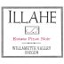 Illahe Vineyards and Winery Estate Pinot Noir 2015 Front Label