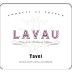 Lavau Tavel Rose 2016 Front Label