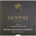 Newton Single Vineyard Spring Mountain Cabernet Sauvignon 2014 Front Label