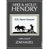 Mike and Molly Hendry R.W. Moore Vineyard Zinfandel 2014 Front Label