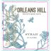 Orleans Hill Syrah 2015 Front Label