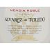 Vinos de Arganza Alvarez de Toledo Mencia Roble 2010 Front Label