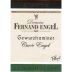 Fernand Engel Cuvee Engel Gewurztraminer 2014 Front Label