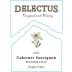 Delectus Boulder Falls Cabernet Sauvignon 2011 Front Label