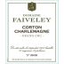 Faiveley Corton-Charlemagne Grand Cru 2014 Front Label