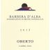 Andrea Oberto Barbera d'Alba 2015 Front Label