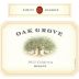 Oak Grove Family Reserve Merlot 2012 Front Label