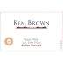 Ken Brown Radian Vineyard Pinot Noir 2014 Front Label