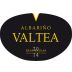 Adegas Valtea - Vilarvin S.L. Albarino 2014 Front Label