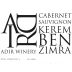 Adir Winery Kerem Ben Zimra Cabernet Sauvignon 2012 Front Label
