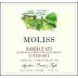 Agostino Pavia e Figli Moliss Barbera d'Asti Speriore 2012 Front Label