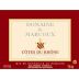 Domaine de Marcoux Cotes-du-Rhone 2013 Front Label