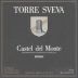 Torre Sveva Castel del Monte Rosso 1998 Front Label