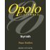 Opolo Paso Robles Syrah 2011 Front Label