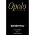 Opolo Paso Robles Sangiovese 2012 Front Label