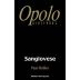 Opolo Paso Robles Sangiovese 2013 Front Label