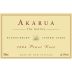 Akarua Winery Gullies Pinot Noir 2004 Front Label