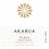 Akarua Winery The Siren Pinot Noir 2013 Front Label