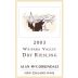 Alan McCorkindale Wines Dry Riesling 2003 Front Label