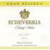 Echeverria Gran Reserva Malbec 2013 Front Label