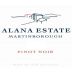 Alana Estate Pinot Noir 2007 Front Label