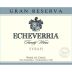 Echeverria Gran Reserva Syrah 2014 Front Label