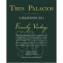 Tres Palacios Family Vintage Carmenere 2012 Front Label