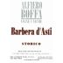 Alfiero Boffa Barbera d'Asti Vigne Uniche Storica 2010 Front Label