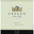 Oberon Merlot 2015 Front Label