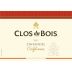 Clos du Bois Zinfandel 2013 Front Label
