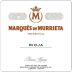 Marques de Murrieta Rioja Reserva 2012 Front Label