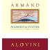 Alovini Aglianico del Vulture Armand 2008 Front Label