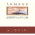 Alovini Aglianico del Vulture Armand 2001 Front Label