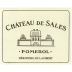 Chateau de Sales 2013 Front Label