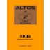 Altos De Rioja Reserva 2010 Front Label