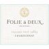 Folie a Deux Russian River Chardonnay 2015 Front Label