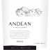 Andean Vineyards Shiraz 2010 Front Label