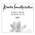 Krutz Family Cellars Pinot Noir 2007 Front Label