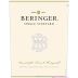 Beringer Howell Mountain Bancroft Ranch Merlot 1995 Front Label