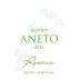 Aneto Douro Reserva 2011 Front Label