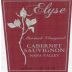 Elyse Morisoli Vineyard Cabernet Sauvignon 2002 Front Label
